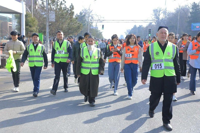 Foto: IIV marafoni O‘zbekistonda ko‘chalar qanchalik xavfli ekanini ko‘rsatdi