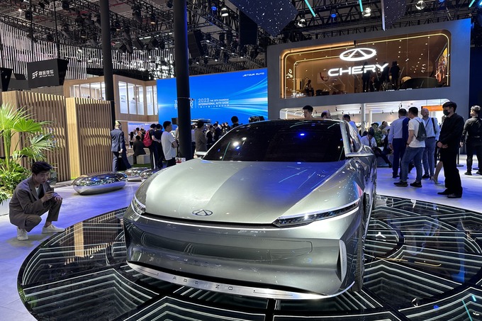 Chery принимает участие на выставке Shanghai Auto Show