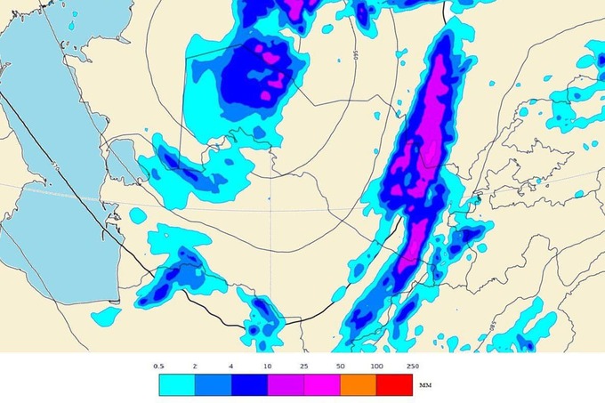 14−17 мая в Узбекистане ожидаются сильные дожди, местами возможен град