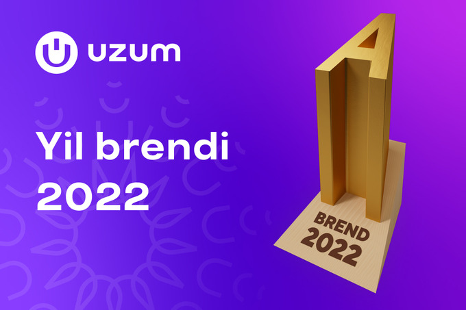 Uzum ekotizimi to‘rtta “Yil brendi-2022” mukofotiga sazovor bo‘ldi