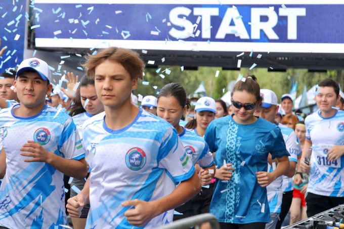 Yoshlar kuni va Olympic Day bayramiga bag‘ishlangan Yangi Nafas yugurish musobaqasi bo‘lib o‘tdi