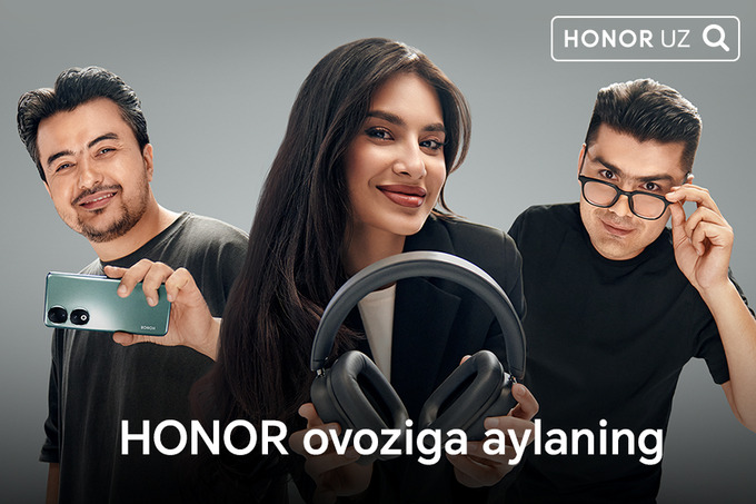 HONOR O‘zbekistonda o‘ziga xos ovozga ega elchi qidirmoqda