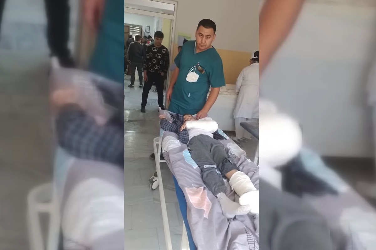 Забор школы обрушился на ученика в Самарканде, он госпитализирован с  травмами – Новости Узбекистана – Газета.uz