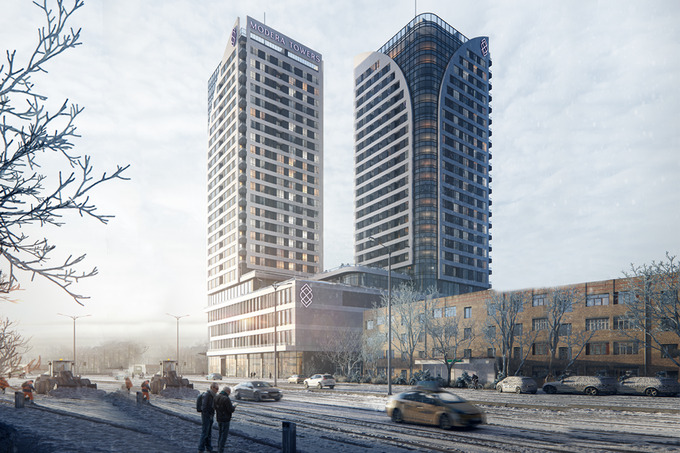 Modera Towers дарит скидку 17% на квартиры премиум-класса