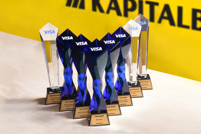 «Капиталбанк» стал обладателем наград Visa Awards