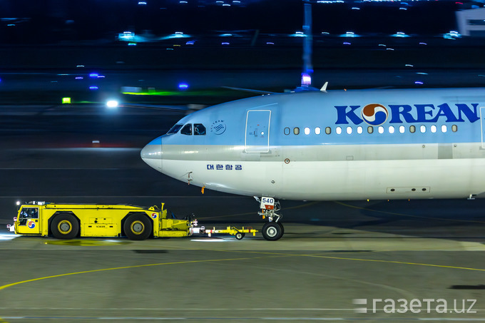 Korean Air авиакомпанияси Сеул ва Тошкент ўртасидаги парвозларни тўхтатади