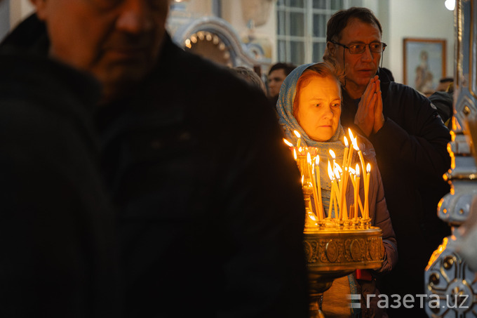 Фото: Православные Узбекистана встретили Рождество