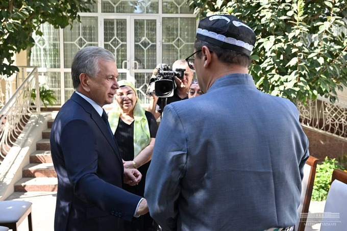 The President visited the home of the late academician Behzod Yordashev