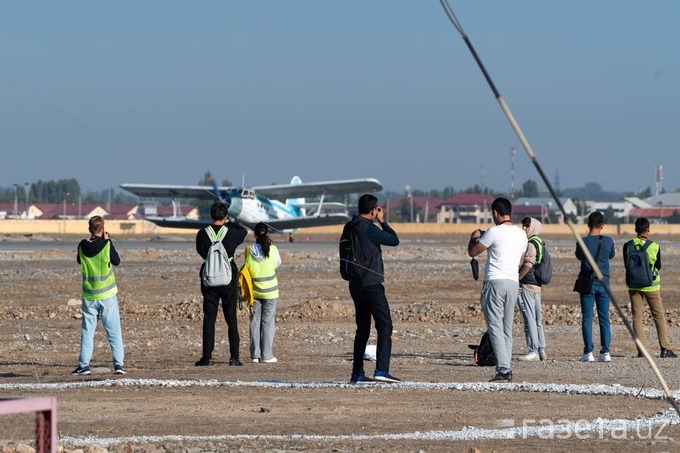 Foto: Farg‘ona aeroportida ilk rasmiy aviaspotting bo‘lib o‘tdi