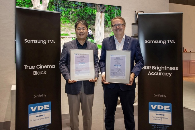 Samsung’ning 2024 Neo QLED va QLED 2024 televizorlari sifat sertifikatlariga ega bo‘ldi