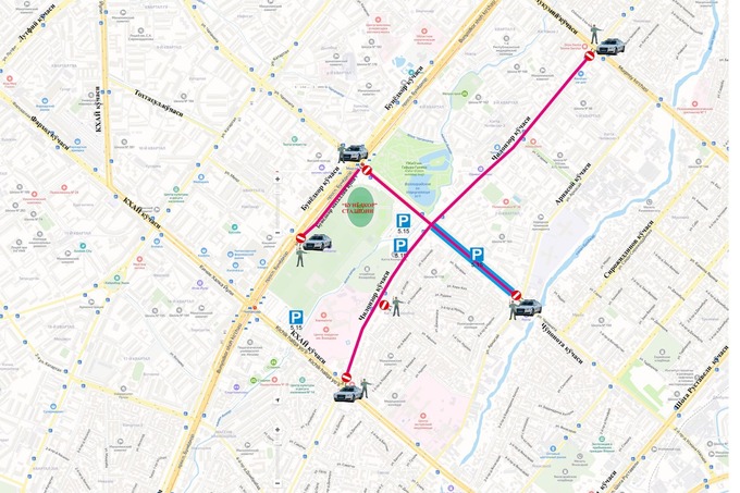 Вечером 15 октября ограничат движение на улицах рядом со стадионом «Бунёдкор» в Ташкенте