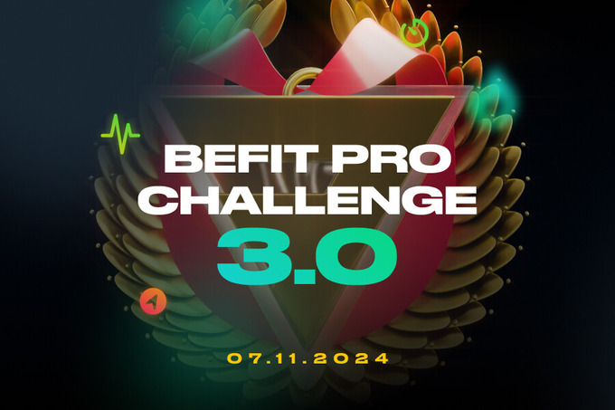 BEFIT PRO Challenge 3.0 кузнинг асосий челленжи тез орада бошланади