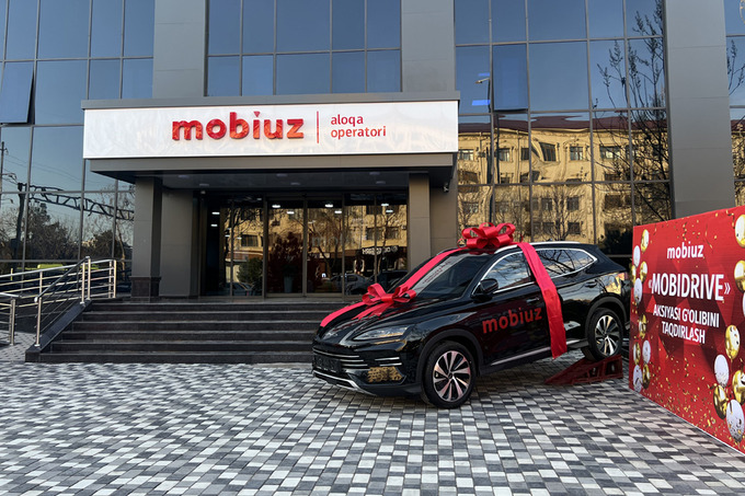 Mobiuz aksiyasining navbatdagi g‘olibasi BYD avtomobilini yutib oldi