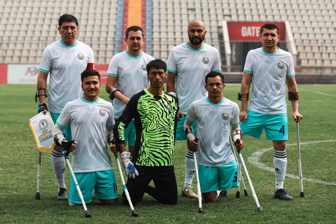 O‘zbekiston amputant futbolchilari Osiyo chempionati finaliga chiqdi